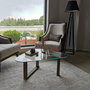 Hanah Home Mesa de centro Cam Orta S302 en Nogal
